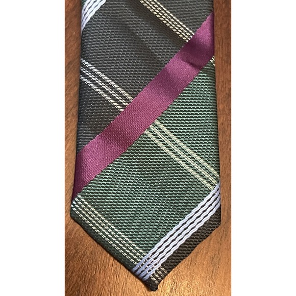 Hi Tie Hand Made 100% Silk Men’s Neck Tie - Picture 6 of 9